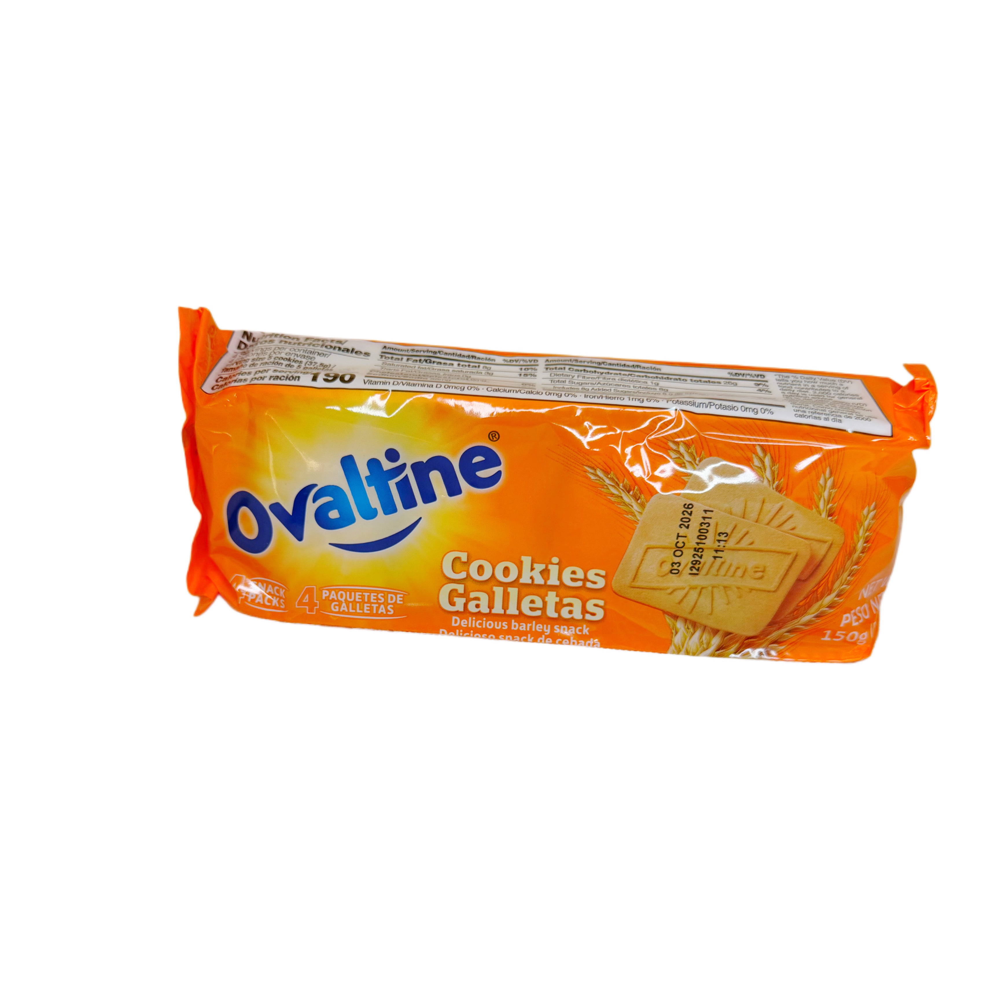 Ovaltine Cookies ( 4 packets)